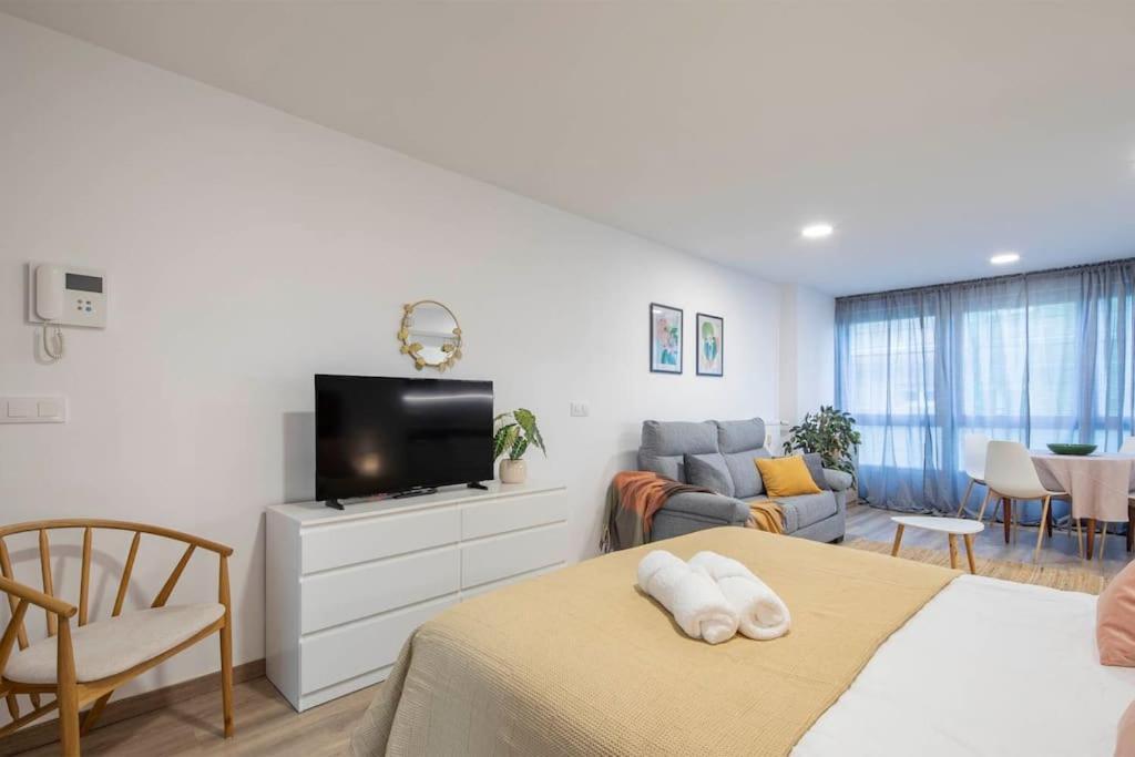 Lindo Estudio En El Centro By Cabana Rentals Vigo Dış mekan fotoğraf
