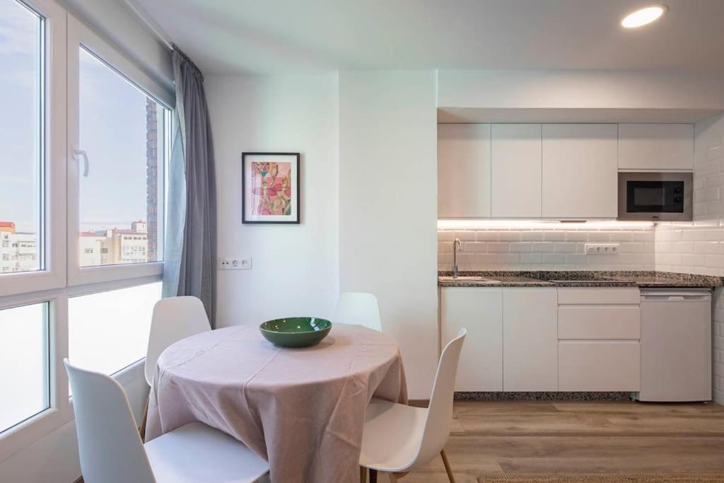 Lindo Estudio En El Centro By Cabana Rentals Vigo Dış mekan fotoğraf